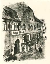 Das Gasthaus Badischer Hof – ein Zentrum der Demokraten in Gernsbach.