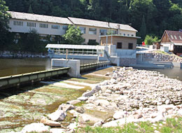 Wasserkraftwerk an der Murg