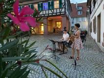 Carola und Leo sorgten bereits 2020 für wundervolle musikalische Untermalung auf dem Altstadtbuggel