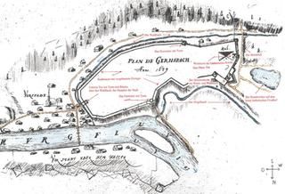 Plan der Stadtbefestigung aus dem Jahr 1689 Plan der Stadtbefestigung aus dem Jahr 1689