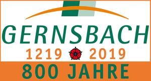 Logo 800 Jahre Gernsbach 1219 bis 2019