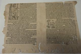 Fragmente eines der Testamentsbücher
