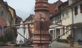 "Trommel" des Marktbrunnens