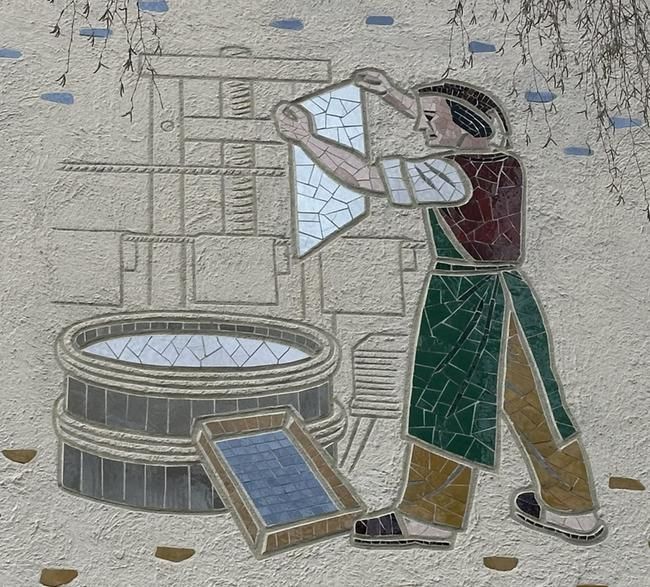 Papier schöpfen