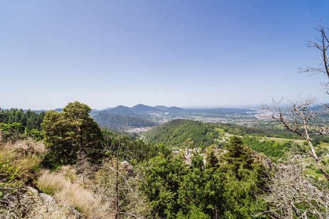 Ausblick vom Lautenfelsen