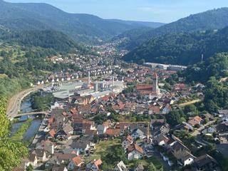 Blick auf Obertsrot.