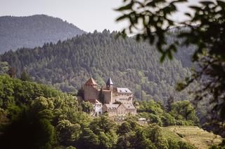 Der Schlossberg mit Schloss Eberstein