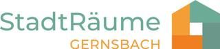 Logo der StadtRäume Gernsbach. Schrift und ein stilisiertes Haus
