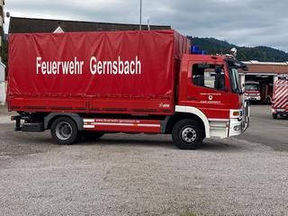 ein Fahrzeug der Feuerwehr Gernsbach ein Feuerwehrauto