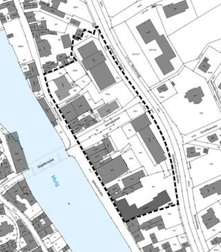 Geltungsbereich Vorkaufssatzung „Neue Innenstadt Mitte“ - ohne Maßstab Karte vom Geltungsbereich Vorkaufssatzung „Neue Innenstadt Mitte“ - ohne Maßstab