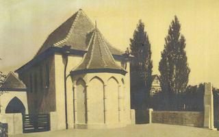Historische Ansicht einer Synagoge Die ehemalige Synagoge in der Austraße in Gernsbach