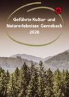 Titelseite Broschüre Geführte Kultur- und Naturerlebnisse