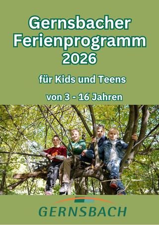 Programmbroschüre Ferienprogramm