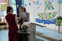 Ein neuer Abschnitt beginnt für die Grundschule Scheuern: Marie-Christine Weiler übernimmt die Leitung der Schule. Zwei Frauen