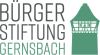 Logo Bürgerstiftung Gernsbach mit einer Zeichnund des Storchenturms