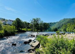 Blick auf Murg und Stadt Blick auf Stadt und Murg