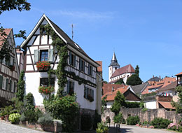 Blick in Waldbachstraße