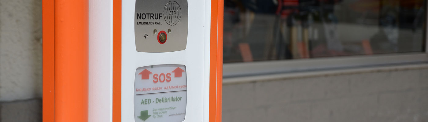 Defibrillator am Salmenplatz