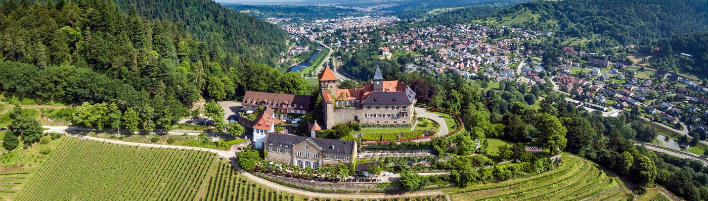 Blick auf Schloss Eberstein - Foto: compusign.de