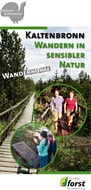 Titelseite Faltblatt Kaltenbronn - Wandern in sensibler Natur