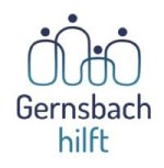 Logo Gernsbach hilft Grafik mit Text Gernsbach hilft