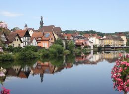 Blick auf Murg und Stadt Blick auf Murg und Stadt