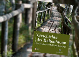 Buchtitelseite Geschichten des Kaltenbronn, der Steg durchs Hochmoor