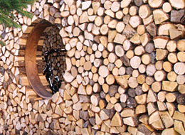 Holzstapel