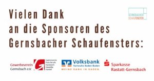 Vielen Dank an die Sponsoren