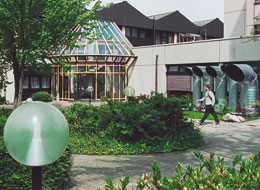 Eingangsbereich Papierzentrum