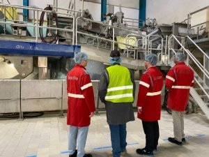 Betriebsbesichtigung bei der Firma Magnera