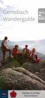 Titelseite Broschüre Gernsbach Wanderguide - mit verschiedenen Wandervorschlägen