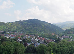 Ansicht auf Scheuern