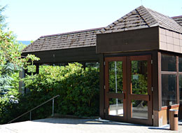 Ebersteinhalle Obertsrot Ansicht Ebersteinhalle