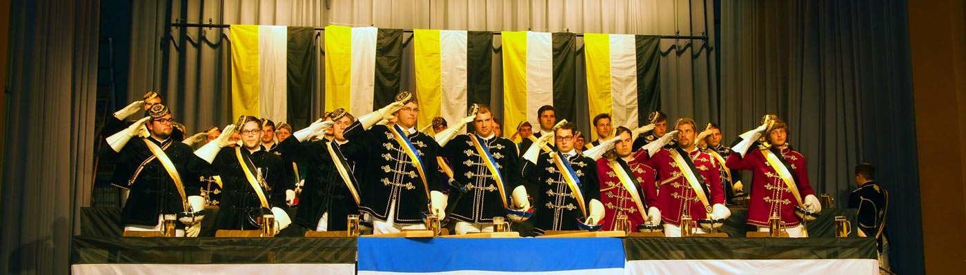 Festkommers der Wingolfiten Wingolfiten in Uniform beim Festkommers