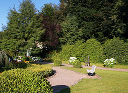 Blick über den Clemm'schen Garten