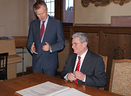 öffnet in neuem Fenster Internetseite der Kulturgemeinde Gernsbach Besuch von Joachim Gauck 2010 in Gernsbach