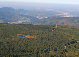 Blick auf den Kaltenbronn und das Murgtal - Foto: W.Walter/Gaggenau