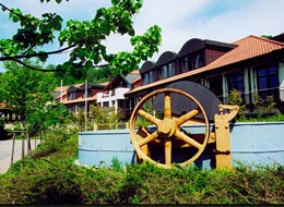 Papierzentrum Gernsbach Ansicht Eingang Papierzentrums