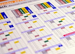 Abfallkalender Im Abfallkalender sind die Leerungstermine für unsere Stadt abgebildet